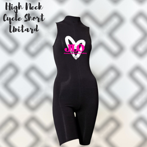 High Neck Cycle Short Unitard