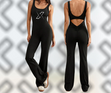 Project 2.0 Senior Flare Rhinestone Jumpsuit
