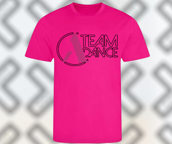 Neon Pink Sports Tee