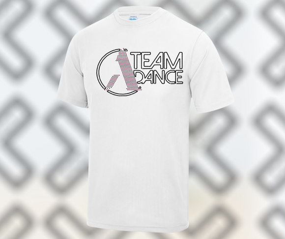 White Sports Tee